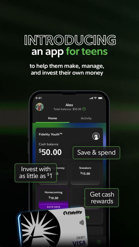 Fidelity Youth® Teen Money App .